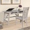 International Concepts Serendipity Desk with 2 Drawers and Chair, Washed Gray Taupe K09-OF-69-C465 - alternate 2